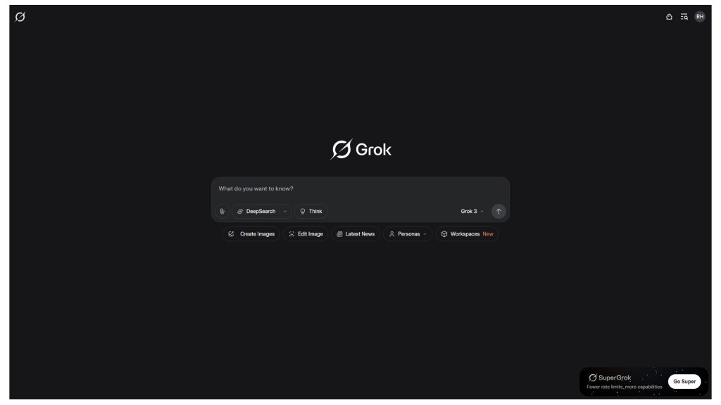 ابزار Grok برای نوشتن مقاله با هوش مصنوعی رایگان فارسی