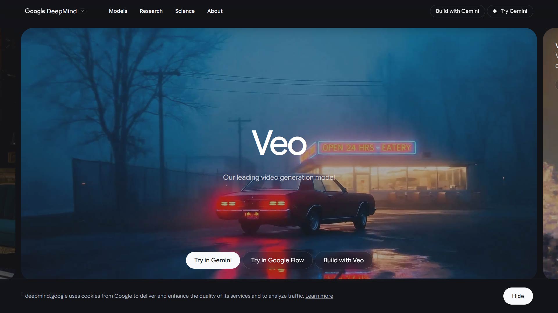 تبدیل متن به ویدیو با veo