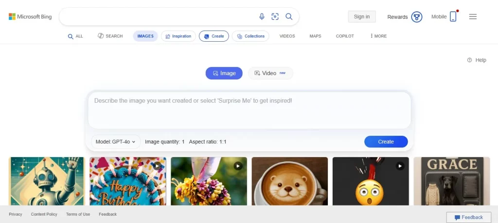 نحوه عملکرد Bing AI در تبدیل متن به تصویر با مدل DALL·E