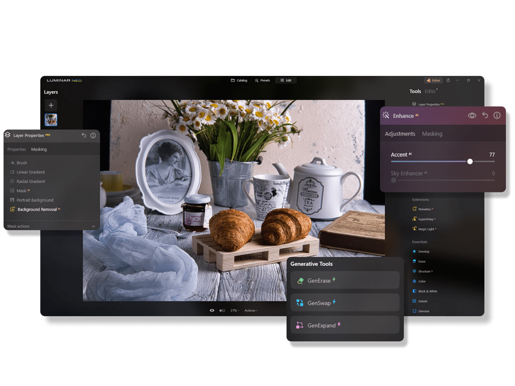 نرم افزار Luminar Neo؛ ادیت عکس و پلاگین جایگزین فتوشاپ