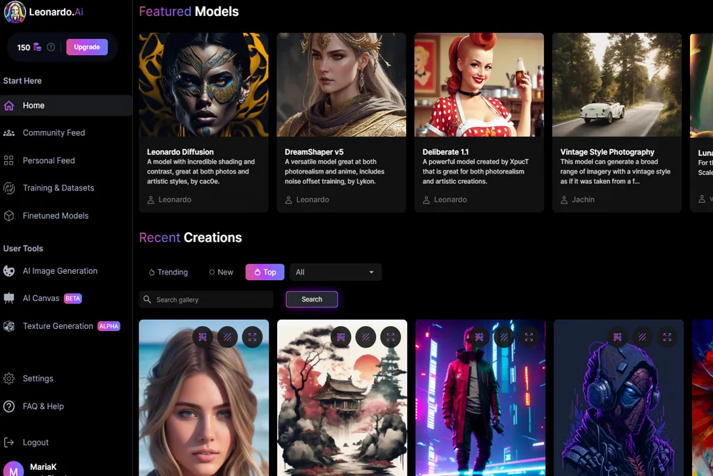 ساخت پرتره با هوش مصنوعی در Leonardo.Ai
