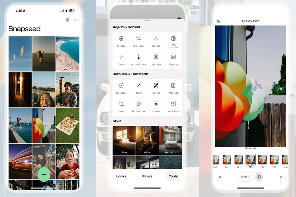 حذف استیکر از روی عکس با هوش مصنوعی با Snapseed