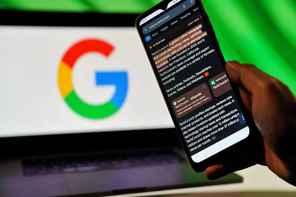 راهکارهای افزایش بازدید سایت در حالت هوش مصنوعی سرچ گوگل