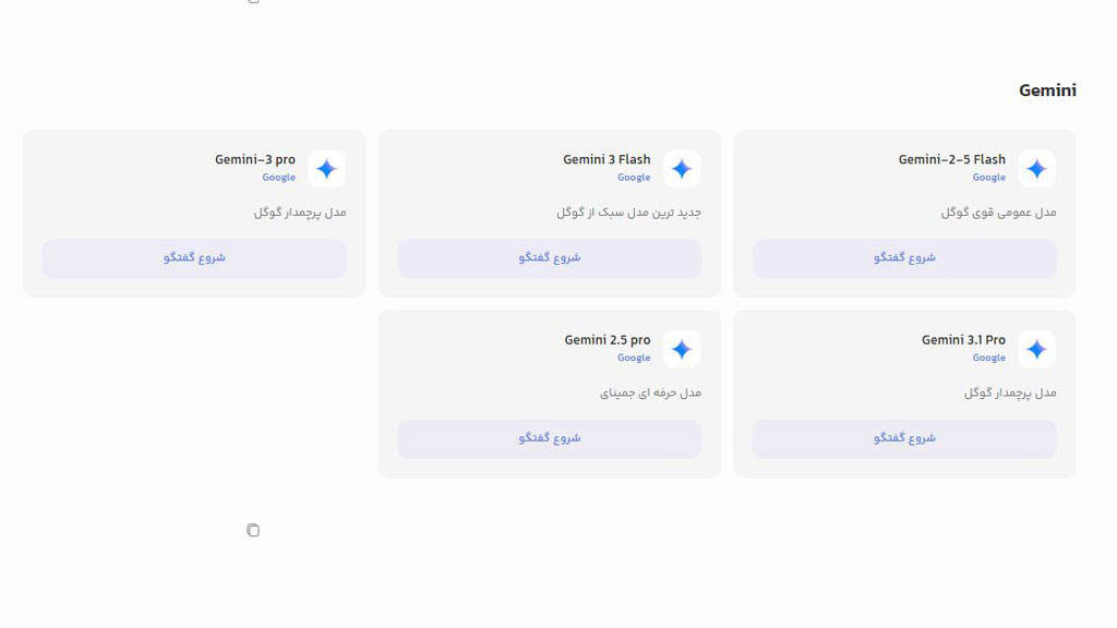 گروه مدل های هوش مصنوعی ویرا