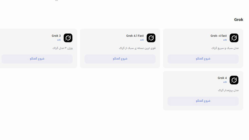 گروه مدل‌های گراک
