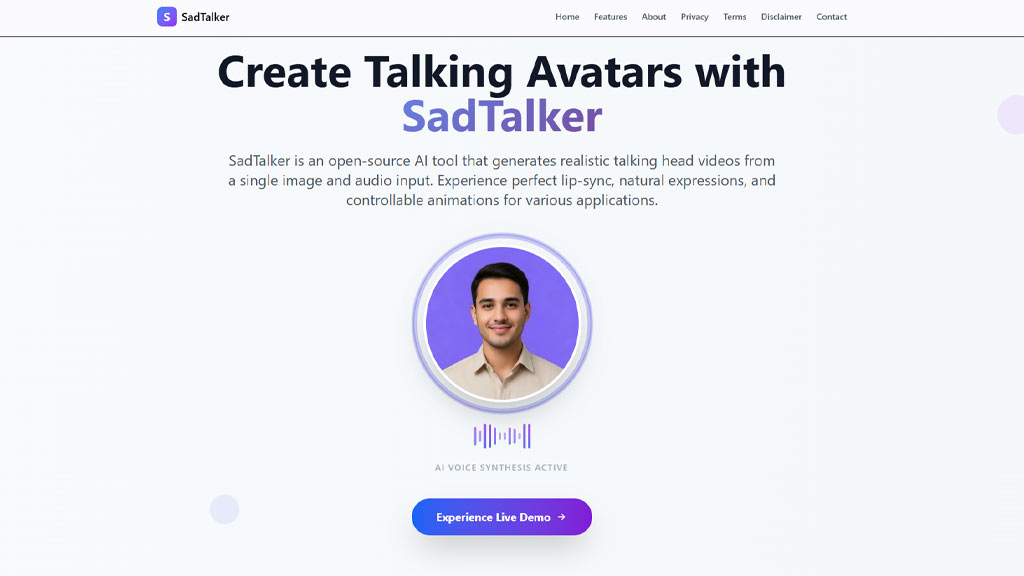 ابزار SadTalker برای تبدیل عکس به ویدیوی سخنگو با هوش مصنوعی