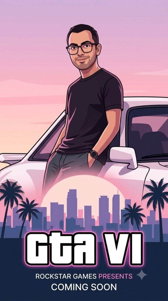 نمونه تصویر با پرامپت آماده عکس GTA