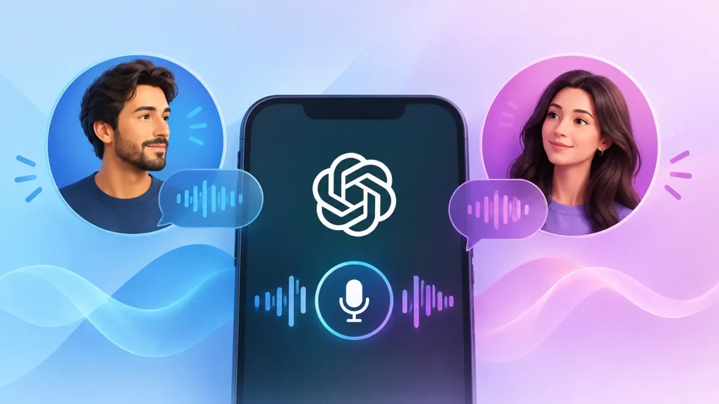 چگونه صدای ChatGPT را تغییر دهیم؟